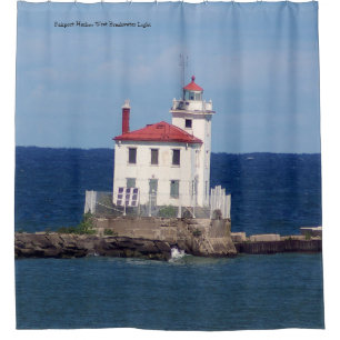 Cortina De Ducha Fairport Harbour West Breakwater Light