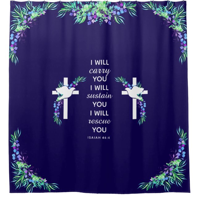 Cortina De Ducha Faithful Journey Shower Curtain (Anverso)