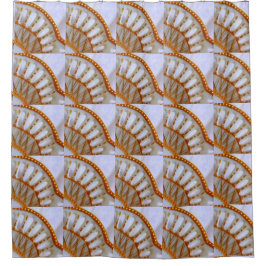 Cortina De Ducha FANS ARQUITECTURALES DEL naranja TAN