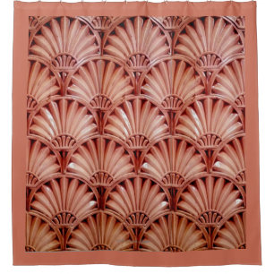 CORTINA DE DUCHA FANS DEL ART DÉCO EN NATA DEL MELOCOTÓN