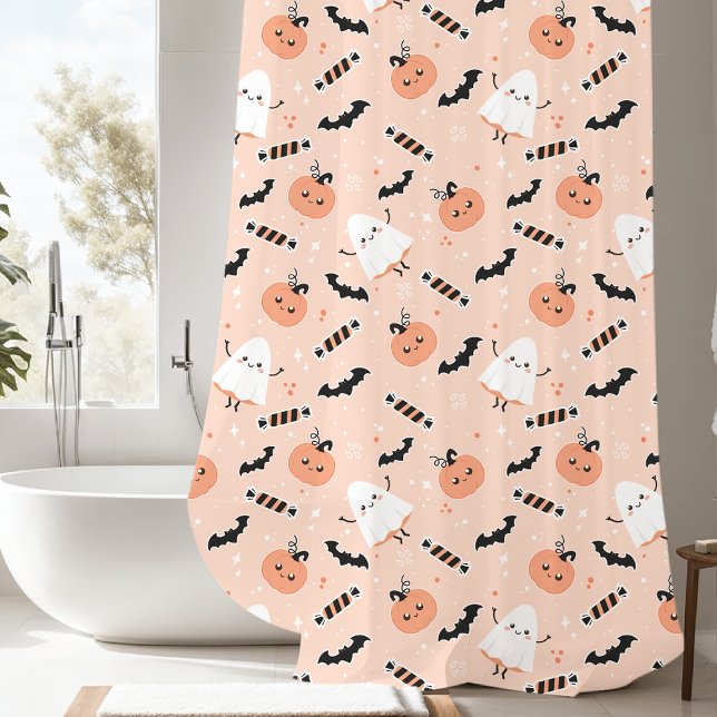 Cortina De Ducha Fantasma de Halloween (Subido por el creador)