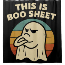 Fantasma Divertido "Esto Es Hoja de Boo" Retro Hal