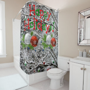 Cortina de ducha Felices Hoidays