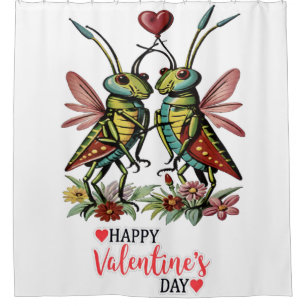 Cortina De Ducha Feliz Día de San Valentín
