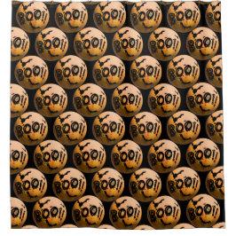 Cortina De Ducha Feliz Halloween Bompkin