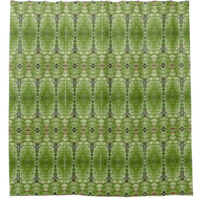 Cortina De Ducha Fern Ikat (Anverso)