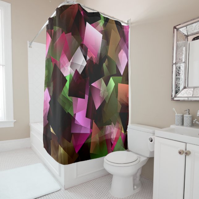 Cortina De Ducha Fiesta de madera..... (In situ)