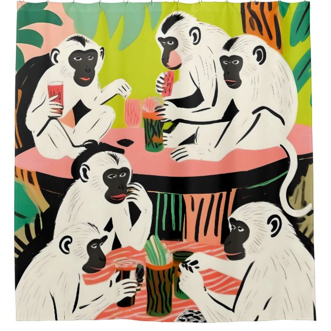 Cortina De Ducha Fin de semana de juego (Anverso)