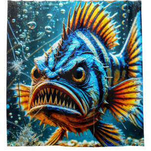 Cortina De Ducha Fish furioso