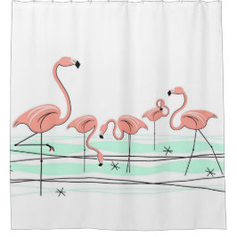 Cortina de ducha Flamingo Ocean Group