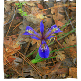 Cortina De Ducha Flor de Iris salvaje...
