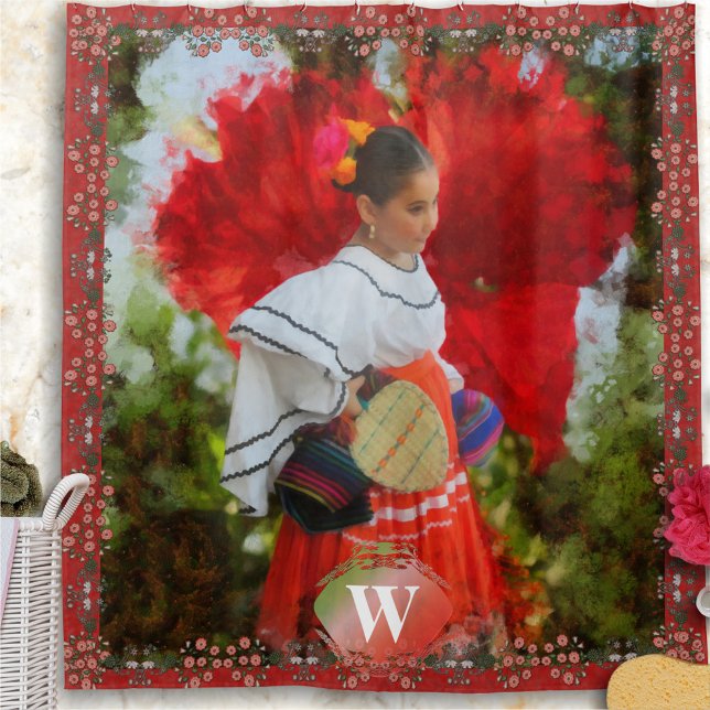 Cortina De Ducha Flor Fiesta 2555 (Subido por el creador)