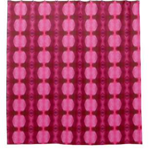 Cortina De Ducha Flor magenta Eleven