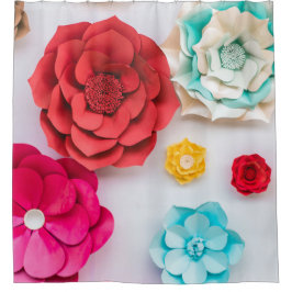 Cortina De Ducha Floral