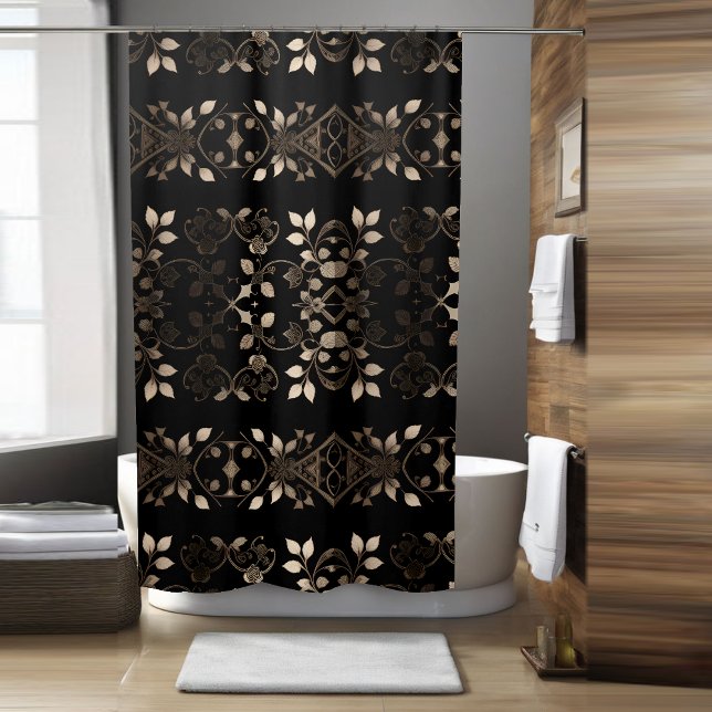 Cortina De Ducha Floral Boho Ducha Estilo 3 (Subido por el creador)