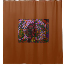 Cortina De Ducha Floral Bride