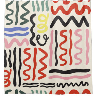 Cortina De Ducha Floral Shawl: ornamento de Paisley cuadrado