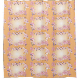 Cortina De Ducha flores