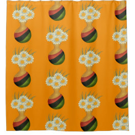 Cortina De Ducha flores