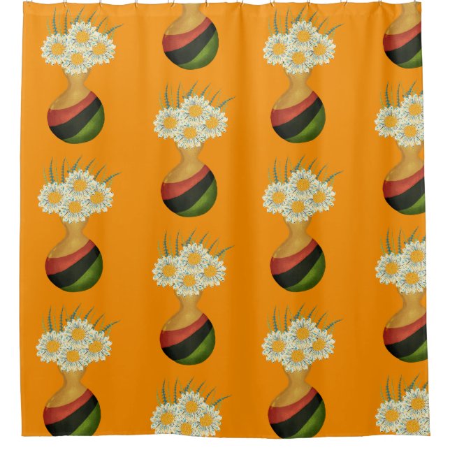 Cortina De Ducha flores (Anverso)