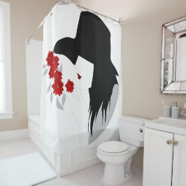 Cortina De Ducha flores