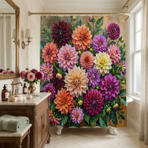 Flores de Dalia Coloridas