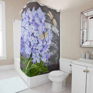 Cortina De Ducha Flores de época
