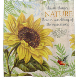 Cortina De Ducha Flores de época