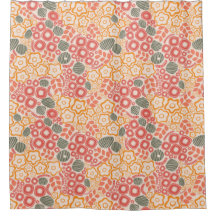 Flores Distintas En Un Fondo De Engranaje