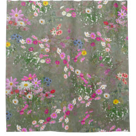 Cortina De Ducha Flores silvestres Cosmos