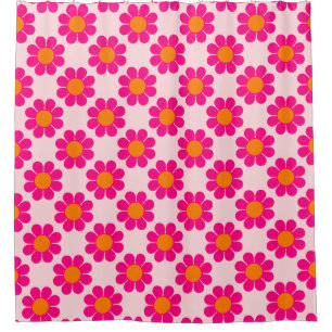 Cortina De Ducha Flower power adaptable