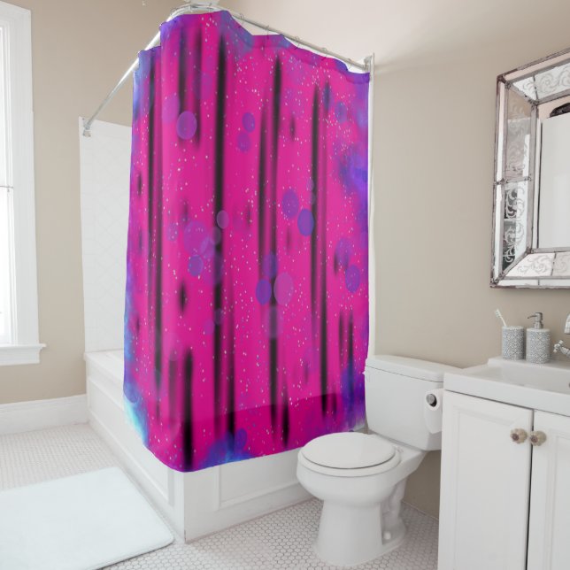 Cortina De Ducha Flujo de burbuja cósmica (In situ)