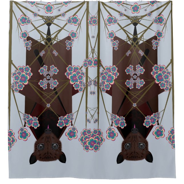 Cortina De Ducha Flying Fox Sky Blue (Anverso)