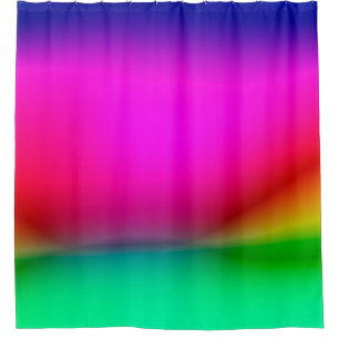 Cortina De Ducha fondo abstracto de las luces borrosas, patrón colo