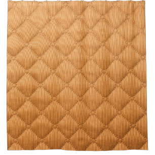 Cortina De Ducha Fondo beige sin fisuras de forma cuadrada, textura