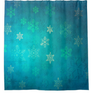 Cortina De Ducha fondo de la estrella de navidades
