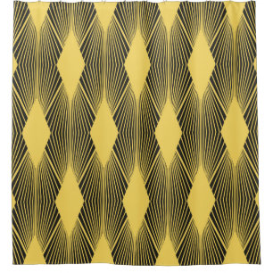 Cortina De Ducha Fondo geométrico abstracto. Ilustración de Art Dec