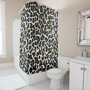 Cortina De Ducha Fondo PixDezines Leopard/DIY