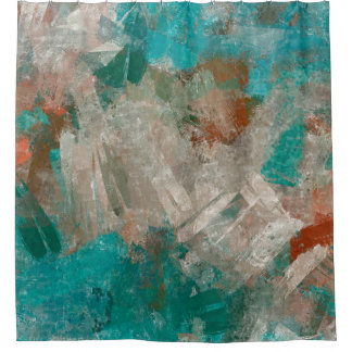 Cortina De Ducha fondo psicodélico abstracto con la textura de