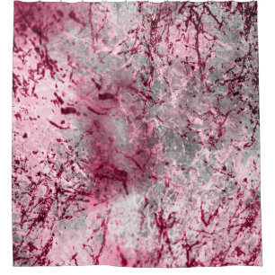 Cortina De Ducha fondo rosado, deco, patrón, abstracto, envejecido,