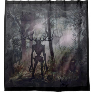 Cortina De Ducha Forest Creeper scary