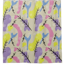 Formas abstractas coloridas modernas para la corti