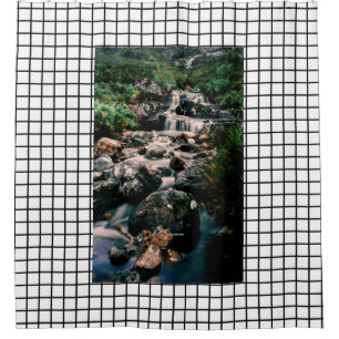 Cortina De Ducha Fotografía: PIEDRAS DE AGUA Y tus ideas