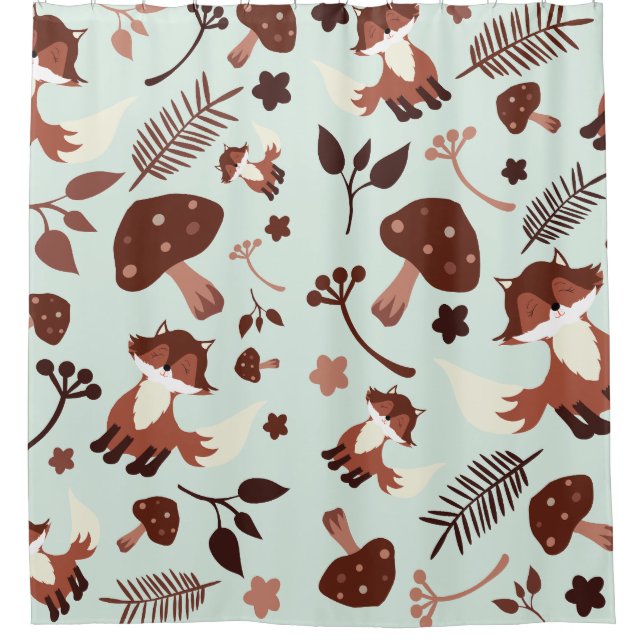 Cortina De Ducha Fox caprichosa (Anverso)