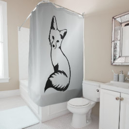 Cortina De Ducha Fox plateado