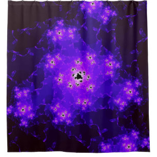 Cortina de ducha fractal Nebula