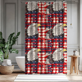 Cortina De Ducha Freedom Shower Curtain Eagle Glory for Patriots