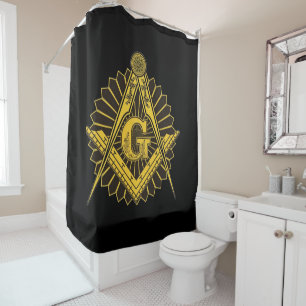 Cortina De Ducha Freemason