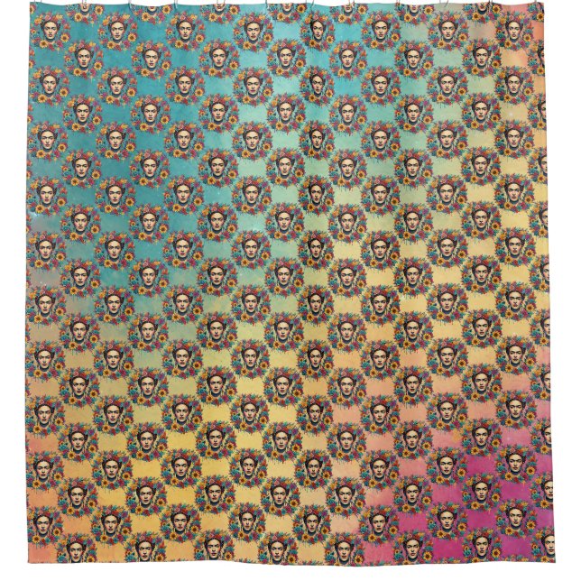 Cortina De Ducha Frida Kahlo (Anverso)