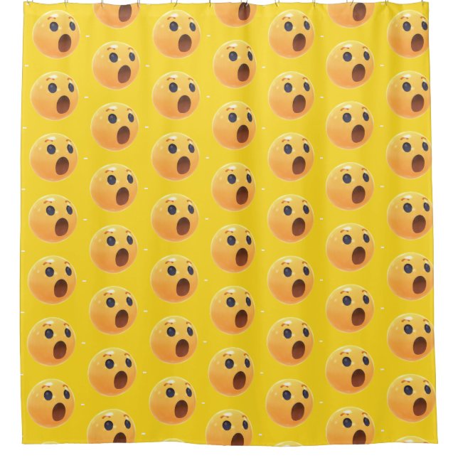 Cortina De Ducha Funny Laughing Emoji Face (Anverso)